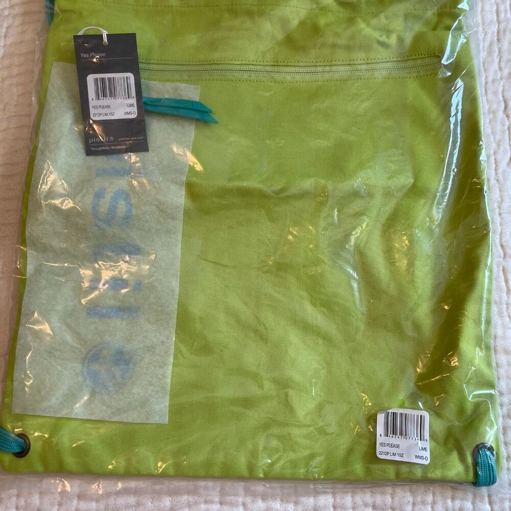 Pistil Desings Yes Please Backpack Lime Green